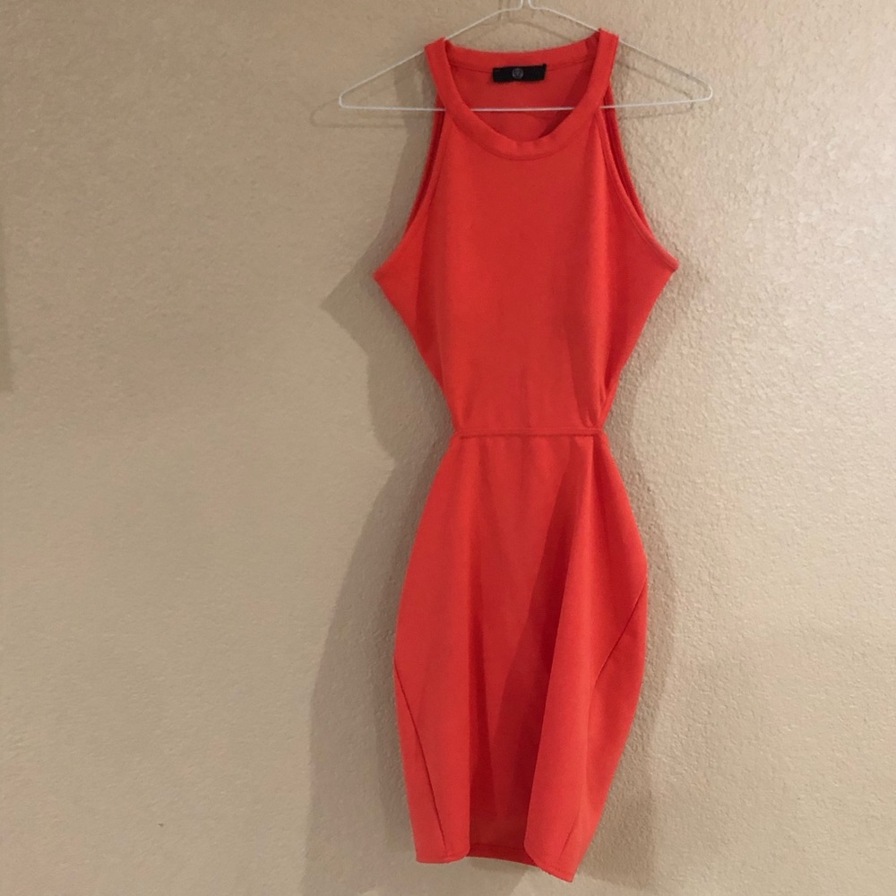 Orange dress